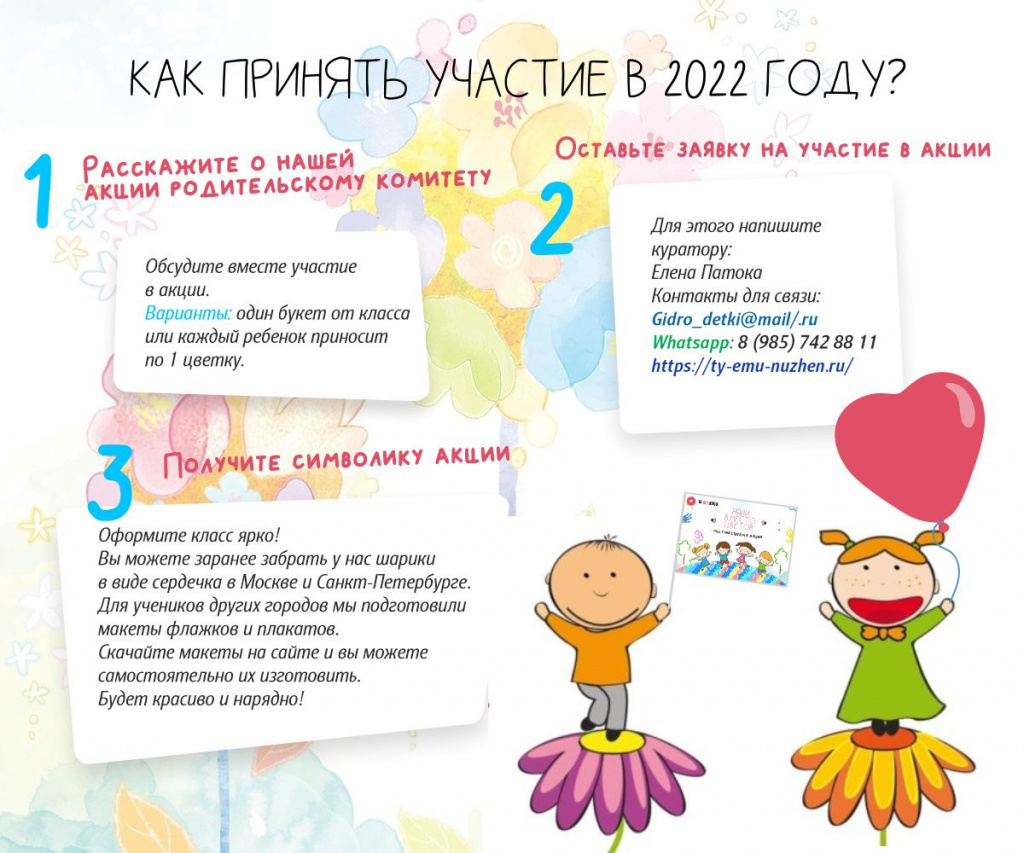 Как принять участие в 2022 году?